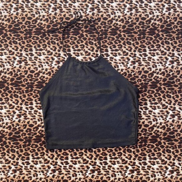 vintage 90s halter top - Picture 7 of 8